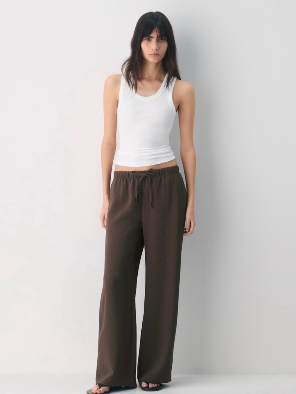 Wilfred mocha brown lodge pants